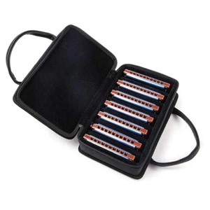 EASTTOP Mundharmonika Set 7 Blues Harp 008K Profi diatonische Mundharmonika Set Geschenk - Bild 1 von 14