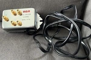 RCA 4-WAY AMPLIFIER 50-900MHz, MODEL VH 140 Power Supply 120V-60Hz - Picture 1 of 4