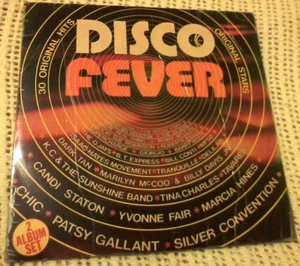 BULK ARTISTS DISCO FEVER 2 X VINYL LP 1978 LTD EDITION ORIG AUSTRALIAN PRESS - Picture 1 of 11