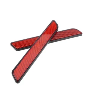 Motorcycle Saddlebag Guard Reflector Stickers Cover For Harley FLHT Street Glide - Bild 1 von 4