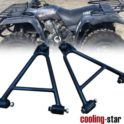 FRONT LOWER RIGHT LEFT A-ARMS FITS 97 98 99 YAMAHA BIG BEAR 350 WOLVERINE YFM350 - Image 1 of 4