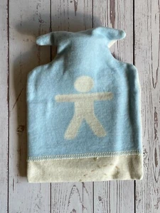 DAVID FUSSENEGGER Baby Wärmflasche Kinderwärmflasche mit Bezug 0,8 Liter Boy - Bild 1 von 5