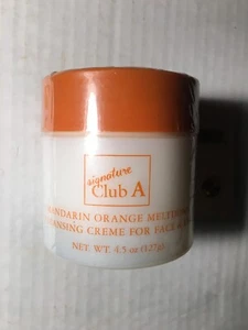 Signature Club A Mandarin Orange Meltdown Cleansing Crime For Face And Eyes 4.5 - Picture 1 of 6