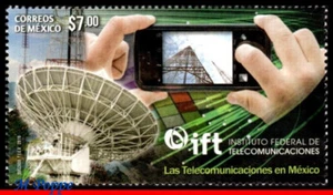 16-27 MÉXICO 2016 IFT - INSTITUTO FEDERAL DE TELECOMUNICACIONES, CIENCIA, MNH - Imagen 1 de 2