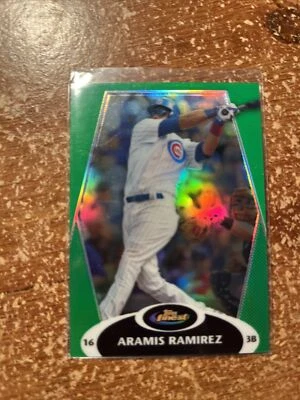 2008 Topps Finest Green Refractor /199 Aramis Ramirez #114 - Image 1 of 2
