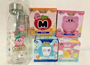 Hoshi no Kirby Geschirr 5er Set kleiner Teller, Glas, Wasserflasche - Bild 1 von 10