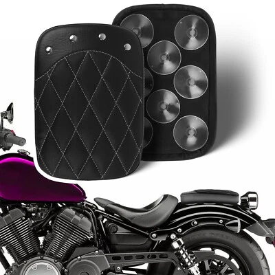 Cojín asiento pasajero trasero 8 ventosas para Kawasaki Vulcan S 650 900 2000 Foto 1 de 4