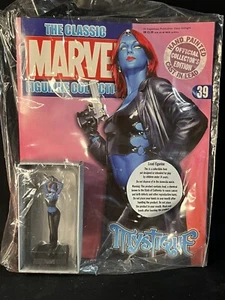 MARVEL CLASSIC FIGURE COLLECTION #39 MYSTIQUE EAGLEMOSS LEAD FIGURINE + MAGAZINE - Picture 1 of 3