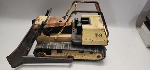 Vintage Mighty Tonka T-9 Dozer - Pressed Steel Toy Bulldozer, Construction Truck - Picture 1 of 13