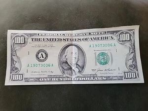 100 Dollar Bill Series 1985 - Picture 1 of 2