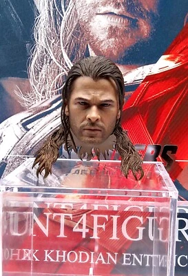 Hot Toys MMS306 Thor Marvel’s Avengers AOU 1/6 Figura de Acción Cabeza Esculpida Solo  Foto 1 de 4