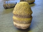 Native American Full Grooved Stone Maul Artifact. Round UP, Montana 