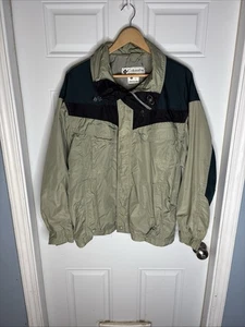 VINTAGE Columbia Jacket Men Large Green Boulder Ridge Jacket - Picture 1 of 6