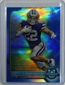 2022 Bowman U Deuce Vaughn #43 Chrome Blue /199 - Picture 1 of 3