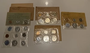 US Mint Proof Sets Sealed (2) 1960 1961 1962 1964 P = Total Of 5 - Picture 1 of 5