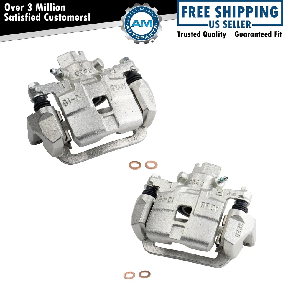 New Rear Brake Caliper with Bracket & Hardware Pair for Baja Legacy Outback - Image 1 of 4