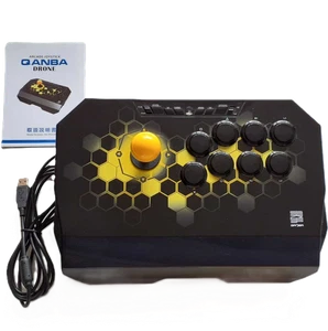 QANBA DRONE Arcade Joystick Playstation 3 4 PS3 PS4 N2-PS4-01 from Japan w/ Box - Picture 1 of 10