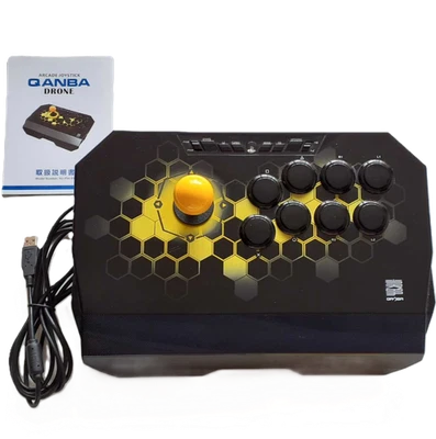 QANBA DRONE Arcade Joystick Playstation 3 4 PS3 PS4 N2-PS4-01 from Japan w/ Box - Image 1 of 4