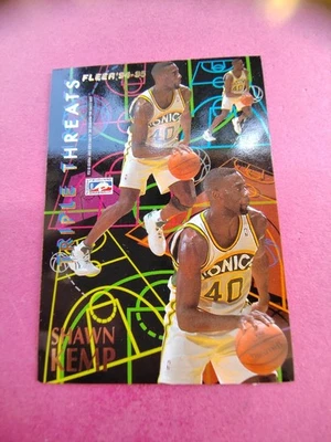 Shawn Kemp David Robinson  Carte Fleer 1994-95 Basketball - Photo 1/2