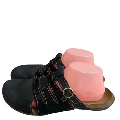 Zapatos de mula sin cordones Wakataua para mujer El Naturalista negros talla 11/42 cómodos usados en excelente estado Foto 1 de 4