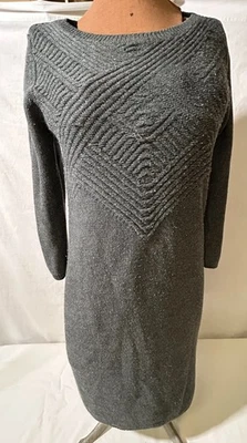 Vestido suéter gris carbón Mossimo para mujer talla Ls M Foto 1 de 4