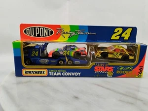 RARE Matchbox Jeff Gordon Dupont 1993 Rookie of the Year Team Convoy Gold Lumina - Picture 1 of 6