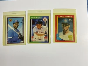 1989 Baseball Card Lot 3 Cards All 3 Different Brands TOPPS,BOWMAN & DONRUSS - Picture 1 of 8