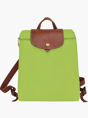 LONGCHAMP Le Pliage Original M Green Light Backpack - Image 1 of 4