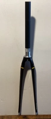 Easton EC70 Carbon Fork 700C 1 1/8” Steerer 280mm Length Threadless 43 Rake - Image 1 of 4