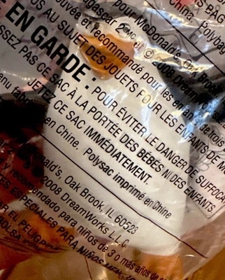 McDonald's Happy Meal Toy 2008 Dreamworks Madagascar 2 #6 Skipper Sealed - Image 1 of 3