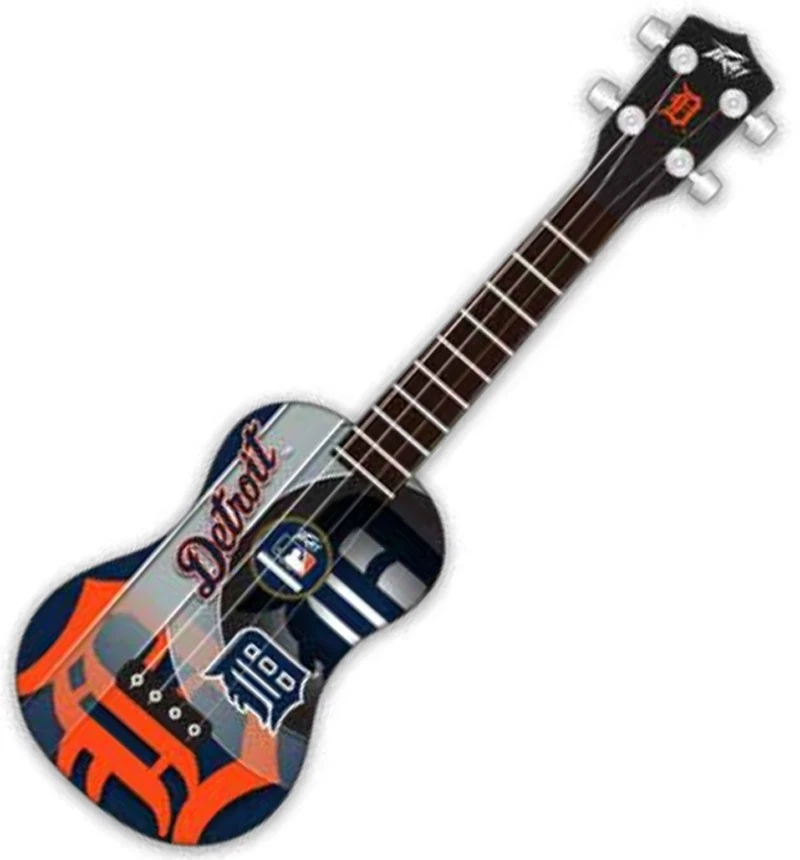 Peavey MLB Detroit Tigers Logo Major League Baseball Ukulele Instrument New - Image 1 of 1