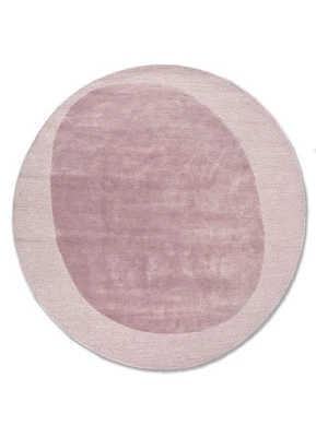 Wistful mauve/wistful mauve hand tufted Rug crafted using high-quality wool 9x15 - Image 1 of 4