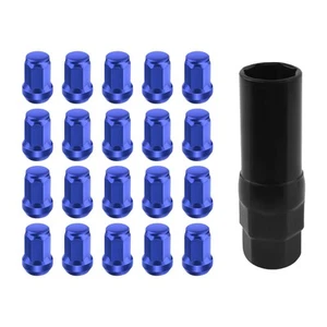 20PCS M12x1.5 Lug Nuts Set with 7 Spline Lug Nut Key,Steel Wheel Lug Nuts Rep... - Picture 1 of 7