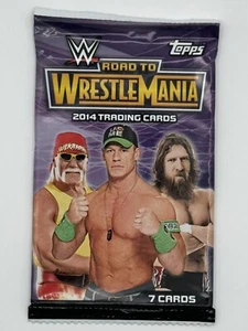 2014 Topps WWE Road to Wrestlemania versiegeltes Sammelkarten-Pack - Hulk Hogan - Bild 1 von 3