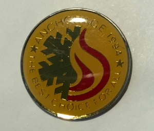 Pin/envíos gratis USPS 1ª CLASE Anchorage 1994 Candidato Candidato para los Juegos Olímpicos - Imagen 1 de 3