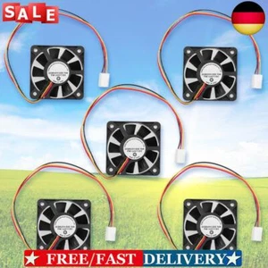 3 Pin CPU Air Cooler 12V 1/2/5/10pcs CPU Card Fan for PC Computer (5 Pcs) - Bild 1 von 6