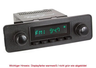 für Mini 1100 1980 1981 RetroSound Oldtimer Auto Radio DAB+ UKW Bluetooth AUX-in - Bild 1 von 4