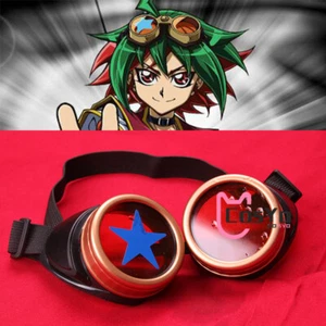 Anime Cosplay Props glasses Yu-Gi-Oh! ARC-V.Goggles.Yuya Sakaki Punk Glasses - Picture 1 of 8
