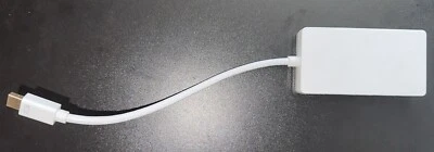 Mini DisplayPort auf HDMI VGA DVI Adapter 3 in 1 für MacBook & Surface - Bild 1 von 2