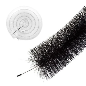 Gutter Brush Leaf Guard Debris Weather Protection FloPlast Guttering Filter 4m - Picture 1 of 12