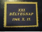 Xxi Belyegnap 1948 Gallery Photo Photography Poster Stamp Vignette Czechoslovaki