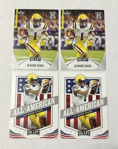 JAMAR CHASE ROOKIE Variation RC (x4) - Picture 1 of 2