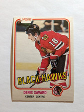 1981-82 OPC Denis Savard Rookie Card - Chicago Blackhawks RC