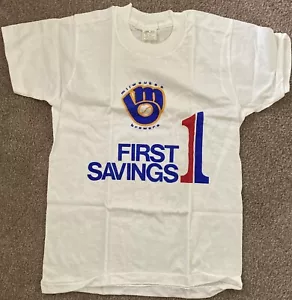Vintage Child's Milwaukee Brewers T-Shirt L(10-12) - Picture 1 of 1