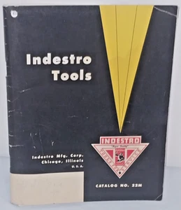 1959 Indestro Tools Catalog 22M w/ Original Price Guide,COMPLETE only light wear - Picture 1 of 7