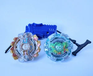 Lote de 2 tops Beyblade Burst Evolution Kerbeus K4 y Gaianon G2 Hasbro 2018 - Imagen 1 de 4
