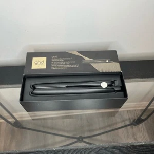 ghd Gold Professional Advanced Styler Hair Straightener Black New Open Box 1 In - Picture 1 of 13