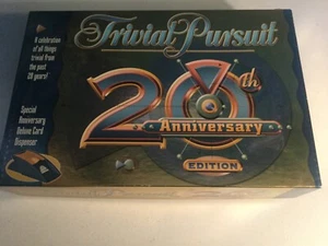 Hasbro Trivial Pursuit 20th Anniversary Edition (2002) Board Game Complete - Picture 1 of 2