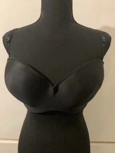 Lilyette Push Up Trägerloser Body Corsage Schwarz BH 36DD Brandneu Ohne Etikett - Bild 1 von 7