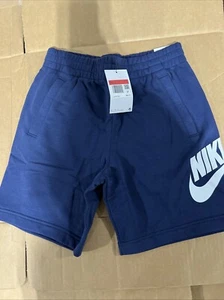 Nike Kids Large Blue Shorts - Picture 1 of 3